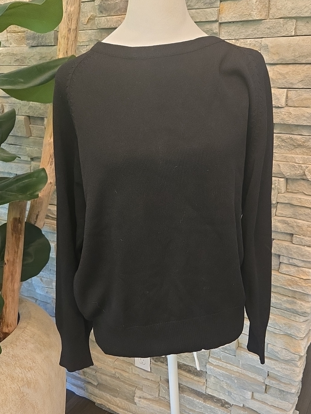 Donna Karan Black Label Crewneck Sweater